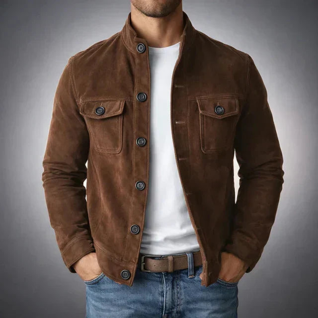 Freddie | Classic Pocket Suede Jacket 3
