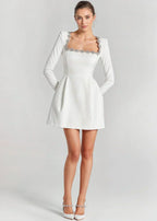 Lucinda | Elegant Velvet Mini Dress 15