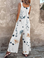 Marissa | Stylish Floral Wide Leg Jumpsuit 4