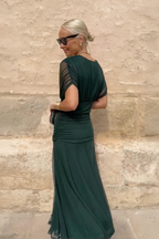 Philippa | Elegant V-neck Party Maxi Dress 10