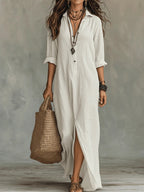 Chantelle | Elegant Silhouette Flattering Maxi Dress 6