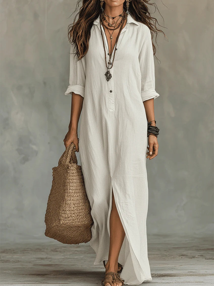 Chantelle | Elegant Silhouette Flattering Maxi Dress 6