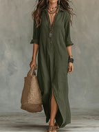 Chantelle | Elegant Silhouette Flattering Maxi Dress 7