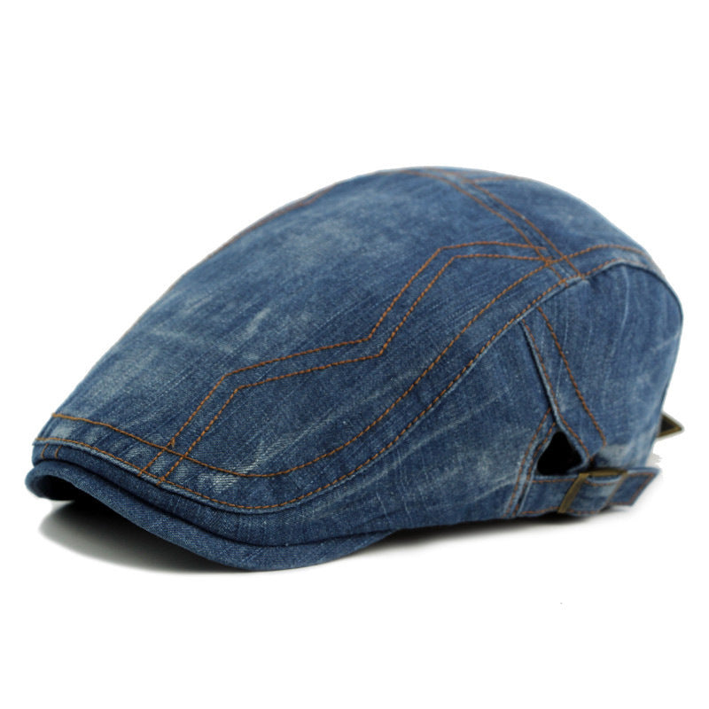 Leo | Classic Stitch Flat Cap 2