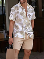 Christian | Stylish Floral Shirt and Shorts Set 2