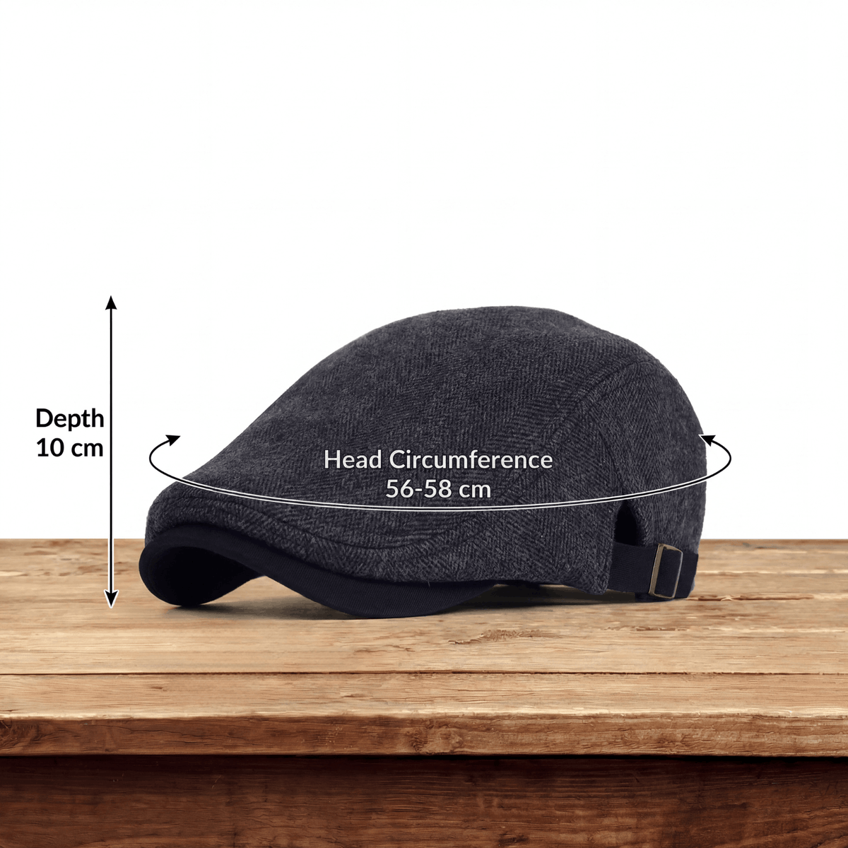 Arnel | Classic Tweed Flat Cap 3