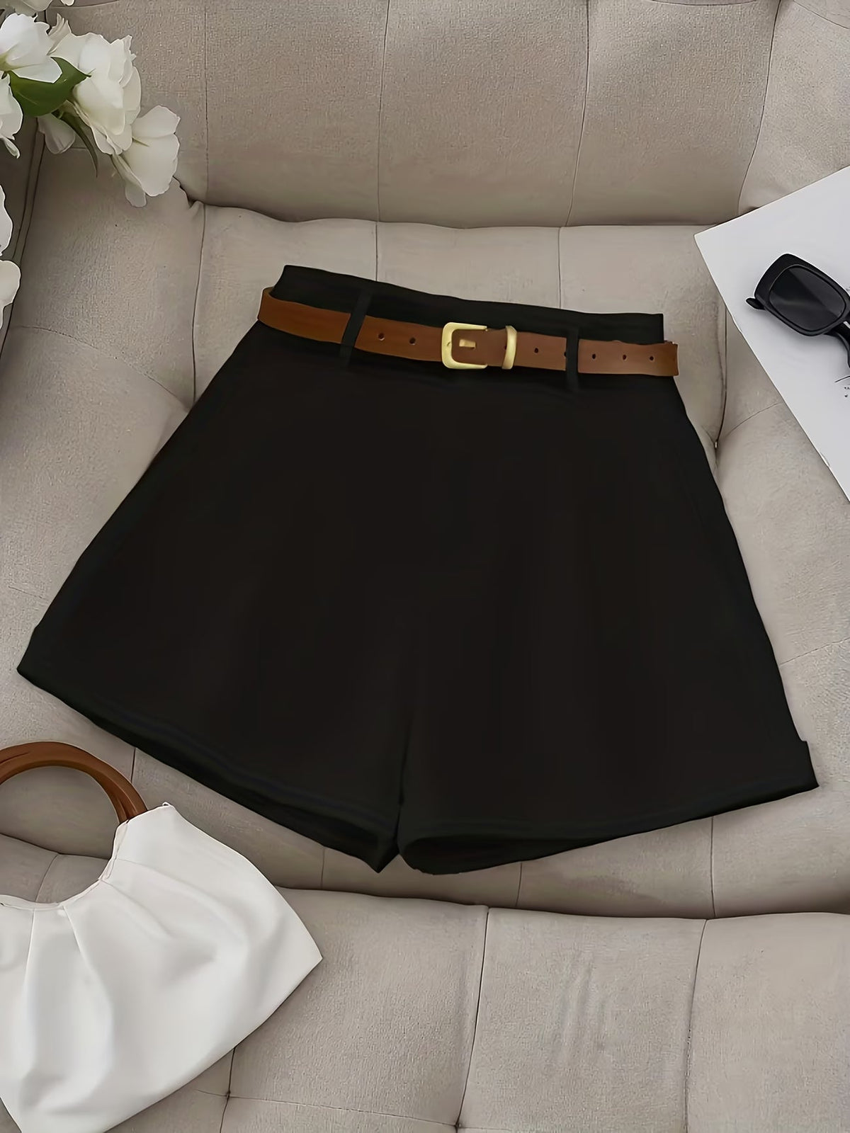 Celina | Classic Belted Everyday Short 4