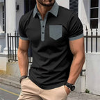 Lindo | Everyday Contrast Pocket Polo Shirt 1