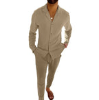 Westley | Timeless Long Sleeve and Fitted Pant Set 7