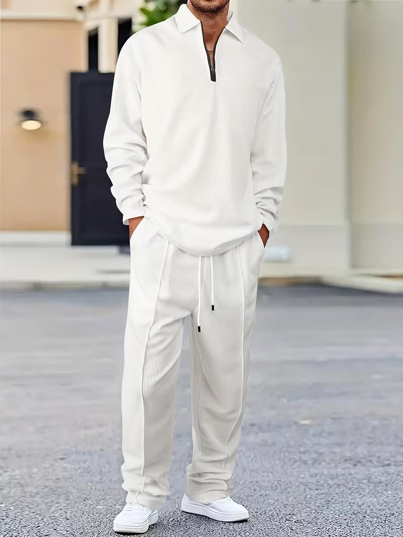 Alfie | Classic Zip Sweater and Pant Set 1