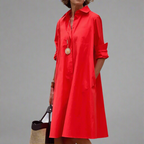 SANDRINE | COMFORTABLE AND ELEGANT POLO DRESS 1