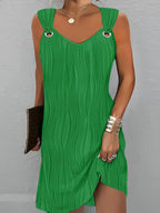 Maurice | Stylish V-Neck Sleeveless Dress 2