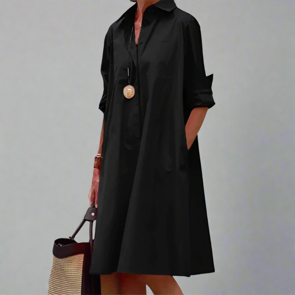 SANDRINE | COMFORTABLE AND ELEGANT POLO DRESS 2