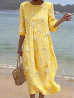 Sophie | Short Sleeve Floral Dress 1