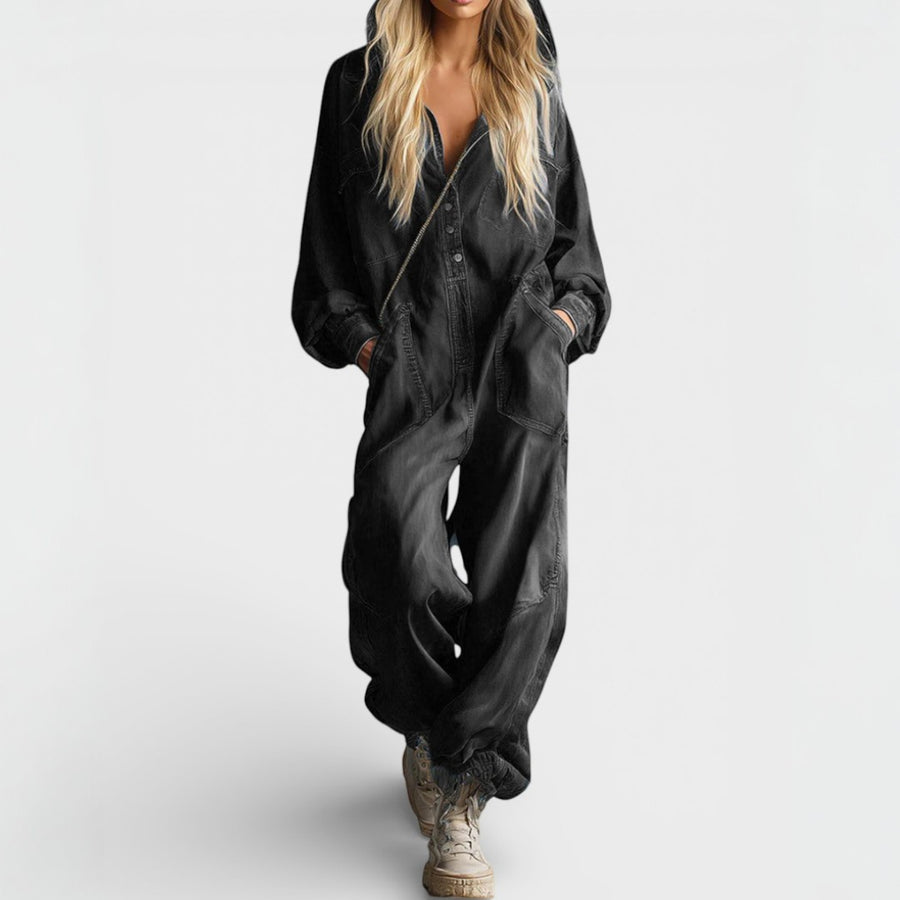 Alice | Long-Sleeve Hoodie Jumpsuit 4