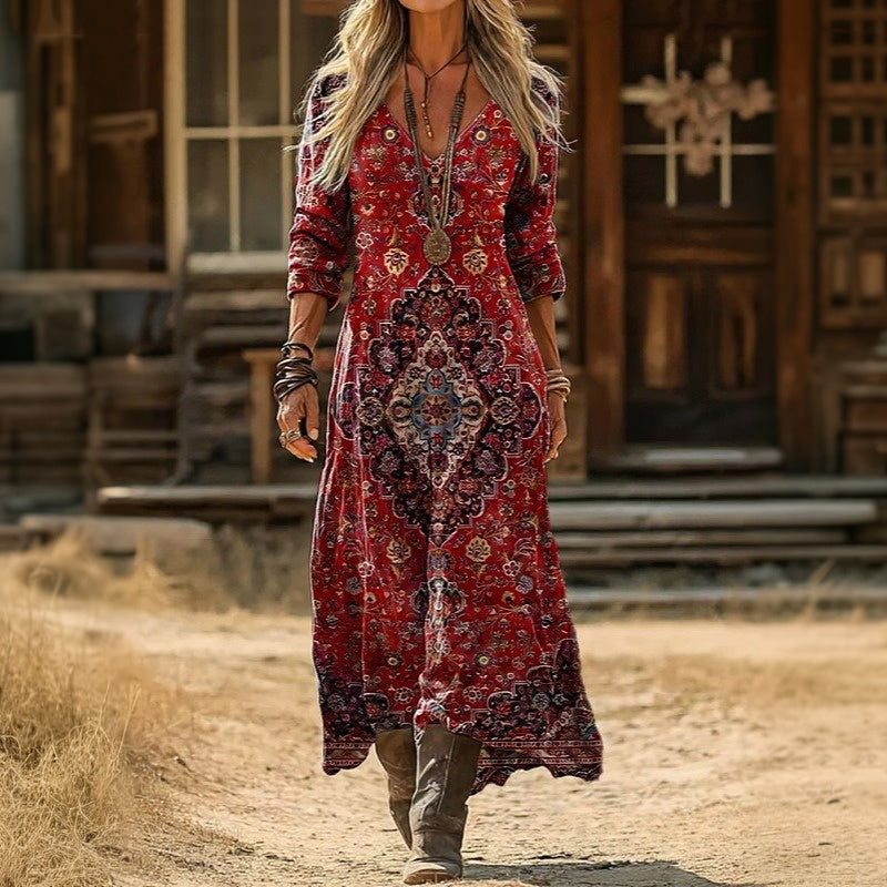 Lyla | Vintage-Inspired Long Sleeve Casual Dress 2