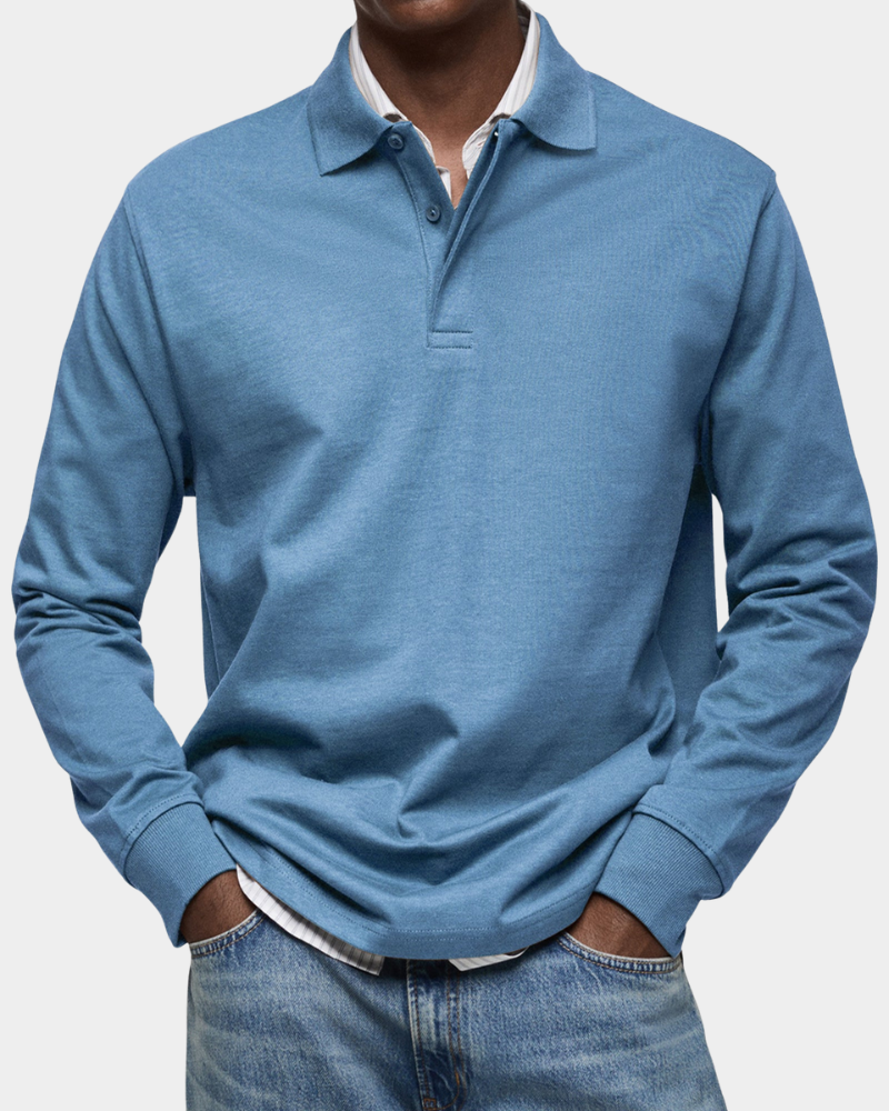 CHARLES | CLASSIC LONG-SLEEVE POLO 1