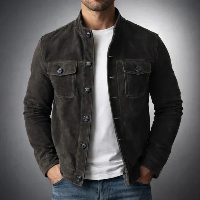Freddie | Classic Pocket Suede Jacket 4