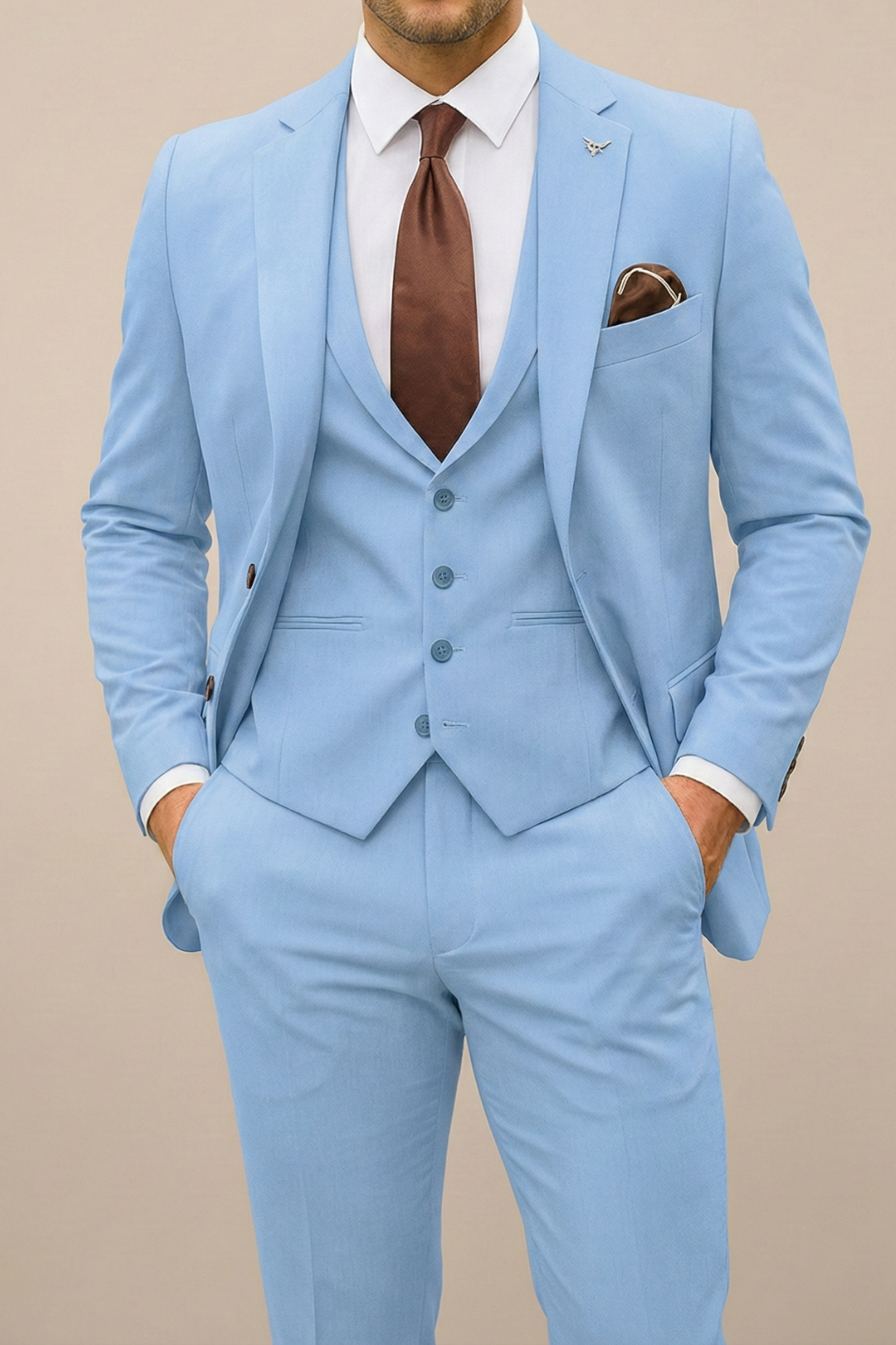 Cameron | Classic Modern Three Piece Suit Set 2