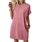 Hattie | Minimalist Round Neck Summer Dress 2