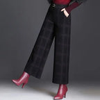 Jenny | Checked Wide-Leg Pants 3