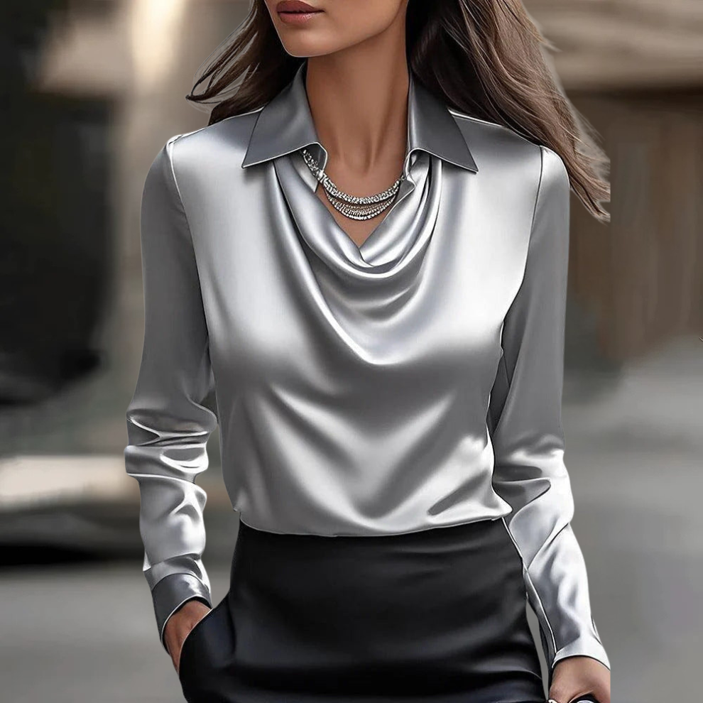 ROSANNA | ELEGANT SATIN BLOUSE 2