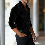 Finlay | Classic Velvet Button Shirt 9