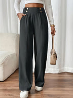 Emillia | Elegant Straight-Leg Office Pants 7