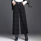 Jenny | Checked Wide-Leg Pants 2