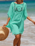 Zaina | Stylish Retro Flowy Boho Dress 13