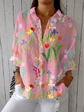 Judith | Elegant Spring Garden Blouse 1