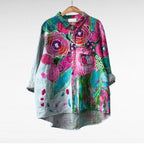 Amaya | Classic MultiColor Floral Blouse 3