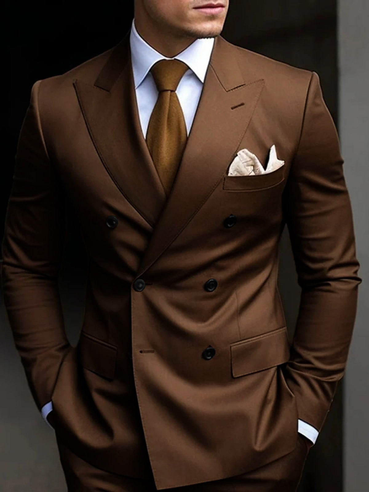 Hayden | Classic Tailored Fit Double Breasted 2 Pieces Suit 1