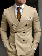 Hayden | Classic Tailored Fit Double Breasted 2 Pieces Suit 4