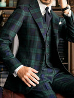 Warren | Stylish Single Breasted Two-buttons 3 Piece Suit 2