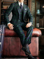 Warren | Stylish Single Breasted Two-buttons 3 Piece Suit 3