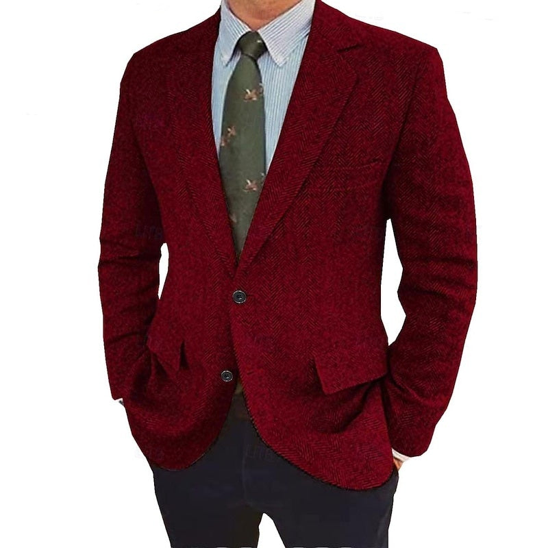 Stefan | Retro Single-Breasted Two-Buttons Jacket 5