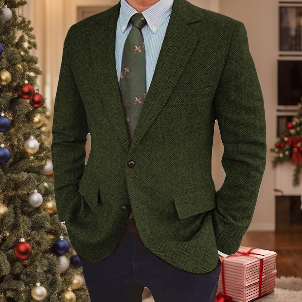 Stefan | Retro Single-Breasted Two-Buttons Jacket 9