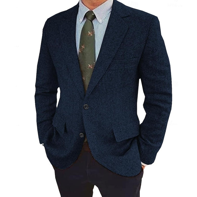 Stefan | Retro Single-Breasted Two-Buttons Jacket 7