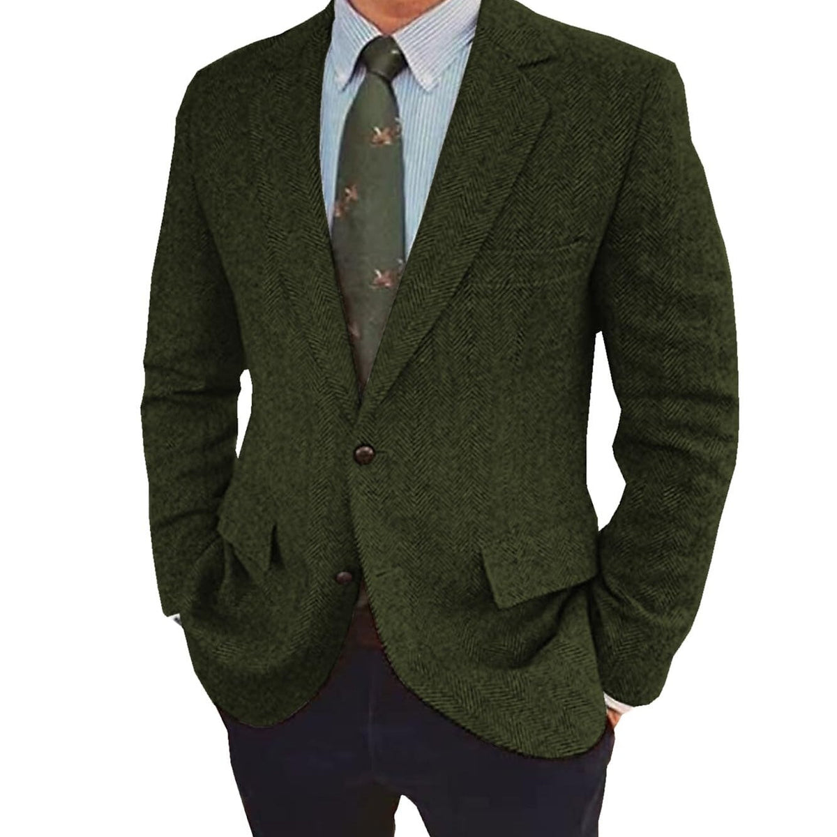 Stefan | Retro Single-Breasted Two-Buttons Jacket 2
