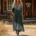 Antonia | Vintage Long Sleeve Casual Dress 1