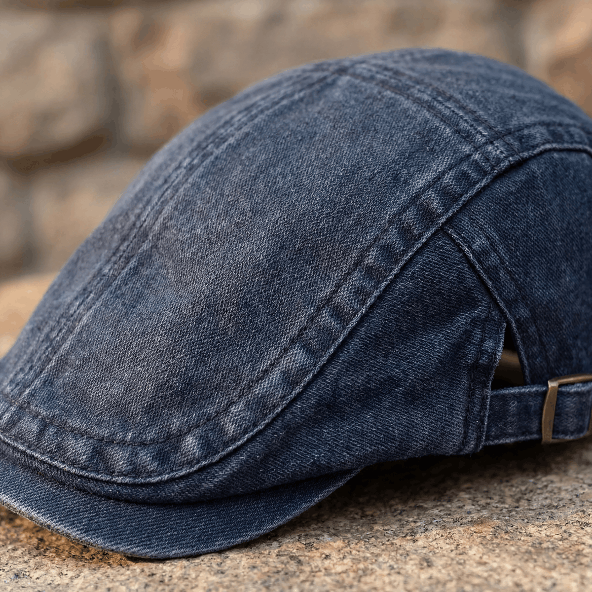 George | Classic Washed Flat Cap 4