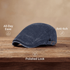 George | Classic Washed Flat Cap 6