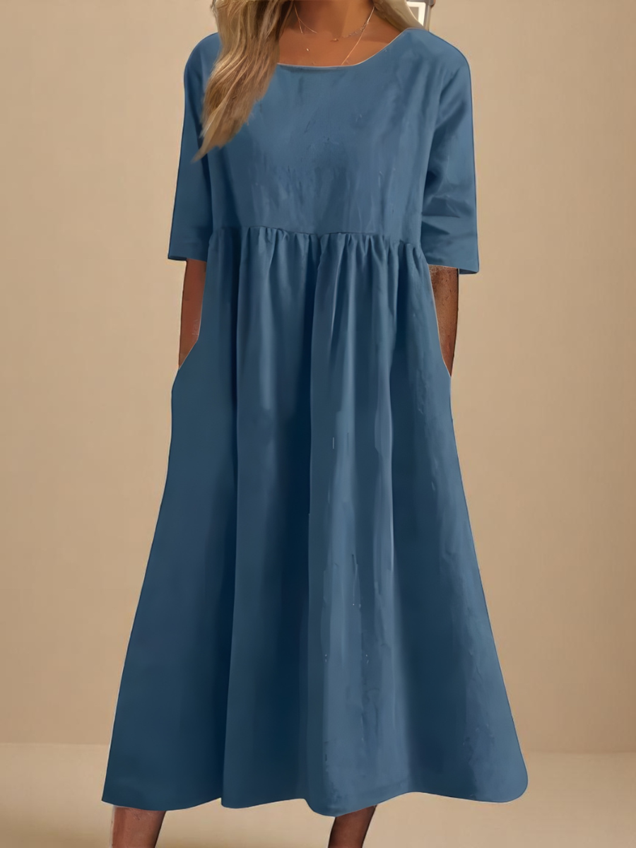 Aurelia | Classic Mid Sleeve Dress 1