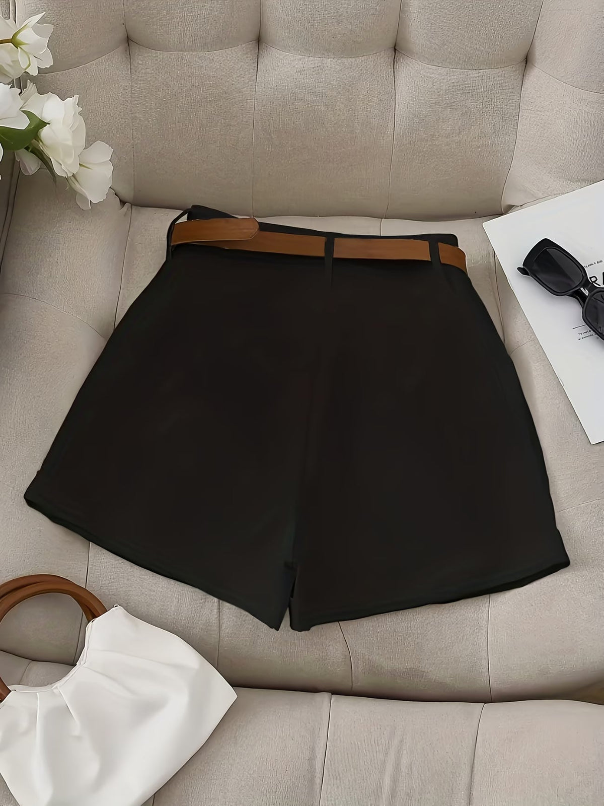 Celina | Classic Belted Everyday Short 2