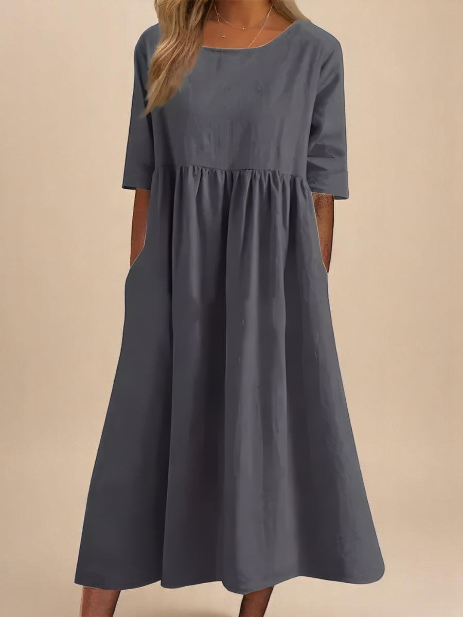 Aurelia | Classic Mid Sleeve Dress 2