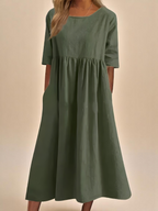 Meriella | Classic Mid Sleeve Dress 3