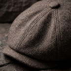 George | Classic Textured Flat Cap 4