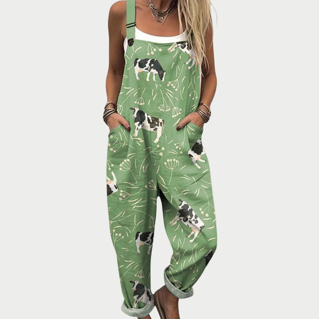 Judith | Comfortable Printed Overalls 1