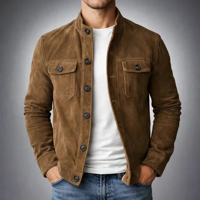 Freddie | Classic Pocket Suede Jacket 2